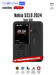 Nokia 5310 2024 - PTA Approved - 12 Months Warranty - Black - The Original Bro Mobiles - TOB36